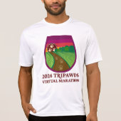 T-shirt 2026 Tripawds Marathon Performance  (Devant)