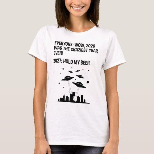T-shirt 2027 Tiens Ma Bière (Devant)