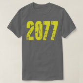 T-SHIRT 2077 (Design devant)