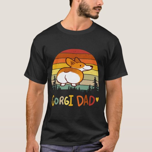 T-shirt 208 Papa Corgi (Devant)