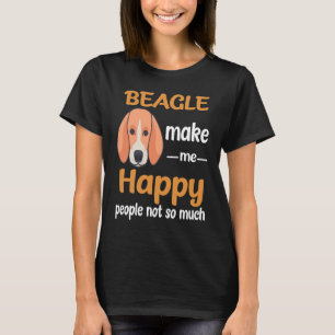T-shirt 209 Beagles Me Rendre Heureux