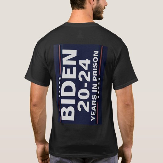 T-SHIRT 20-24 ANS DE PRISON (Dos)