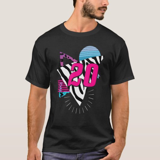 T-shirt 20 Ans 20 Anniversaire 29 (Devant)
