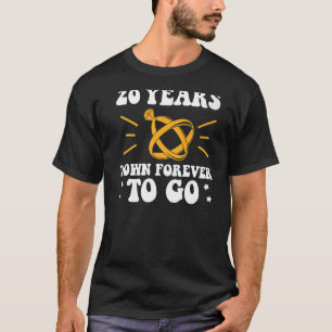 T-shirt 20 ans à jamais pour aller 20ème mariage anniversa