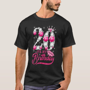 T-shirt 20 ans C'est mon 20e anniversaire couronne diamant