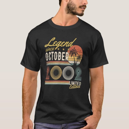 T-shirt 20 ans de légende depuis octobre 2002 20e annivers (Devant)