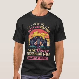 T-shirt 20 Je ne suis pas la gentille maman d'à côté, je s