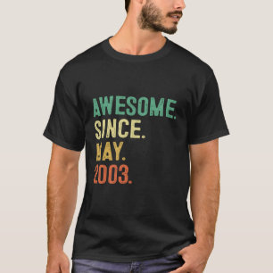 T-shirt 20 Magnifique Depuis Mai 2003 20E