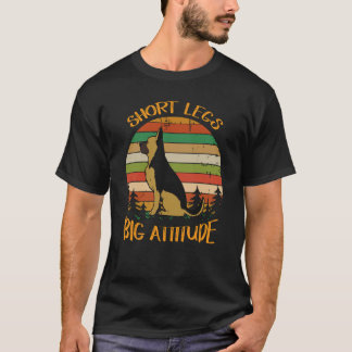 T-shirt 20 Pattes Courtes Grande Attitude Mignon Berger Al