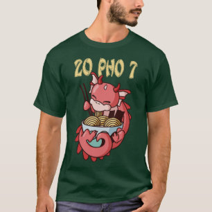 T-shirt 20 Pho 7 Kawaii Dragon RamenOtaku