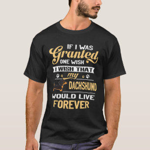 T-shirt 20 Si On M'Accordait Un Souhait, Je Souhaiterais Q