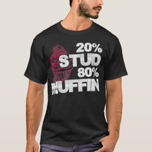 T-shirt 20 Stud 80 Muffin Sweet National Dessert Day Amusa