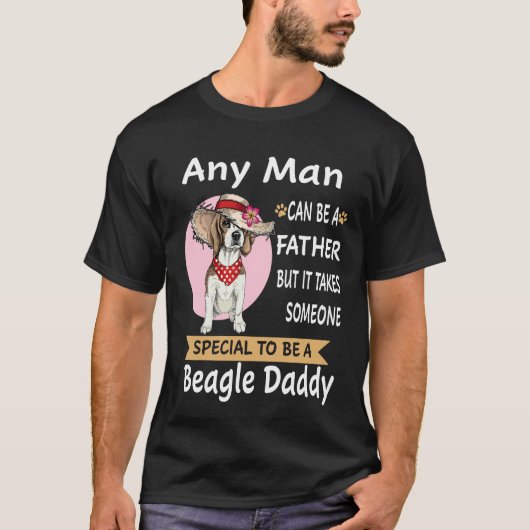 T-shirt 20 Tout homme Beagle Papa (Devant)