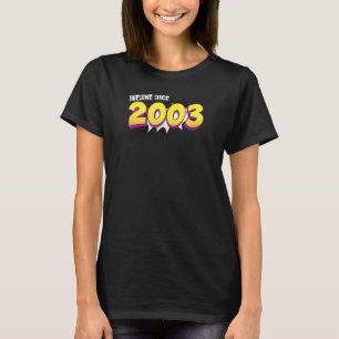 T-shirt 20e anniversaire de Retro en Pop Art Comic Book St