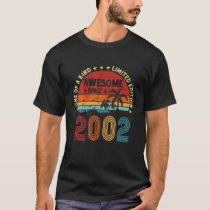 T-shirt 20E Anniversaire Fête 20 Ans Être Impressionnant V