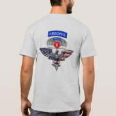 T-shirt 20e brigade du génie-Vétéran aéroporté (Dos)