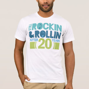 T-shirt 20ème Cadeau de mariage d'anniversaire