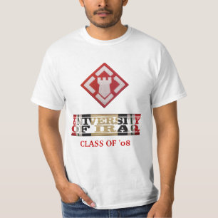 T-shirt 20ème Université de brigade d'ingénieur de chem