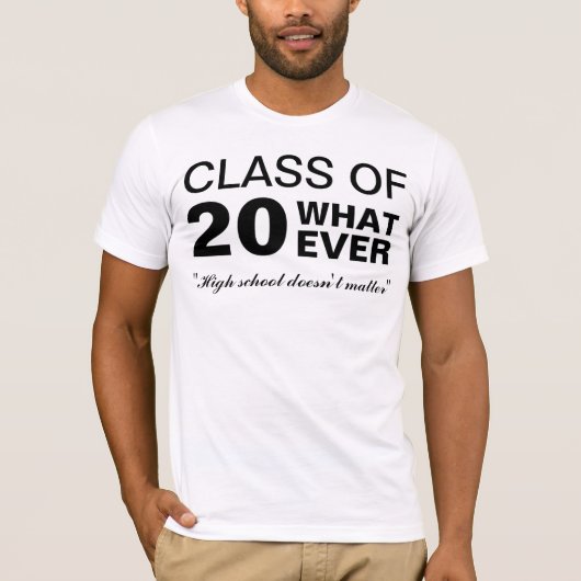 T-shirt 20whatever (Devant)