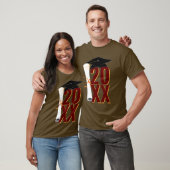 T-shirt 20XX Casquette et diplôme (Unisexe)