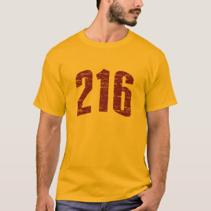 T-shirt 216 (d'indicatif régional)