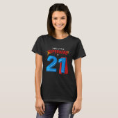 T-shirt 21 ans 21e anniversaire (Devant entier)