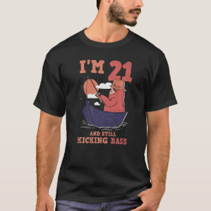 T-shirt 21 Ans Et Encore Kicking Bass, 21ème Anniversaire
