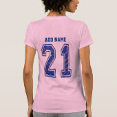 T-shirt 21 coutume Jersey (Dos)