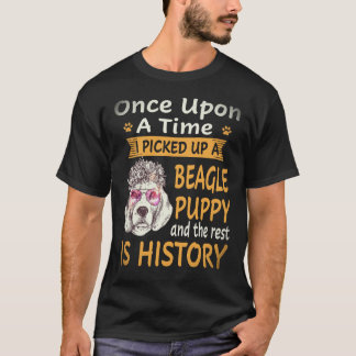 T-shirt 21 Il était une fois - Beagle chiot Beagle