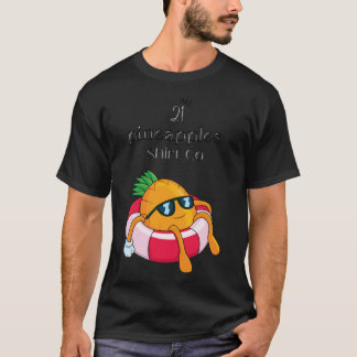 T-shirt 21 Pineapples chemise co. Grande famille d'ananas