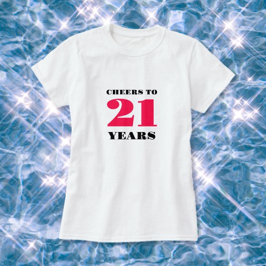 T-shirt 21e anniversaire