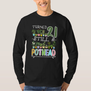 T-shirt 21e Anniversaire I Jardinage I Succulent I Pot Pla