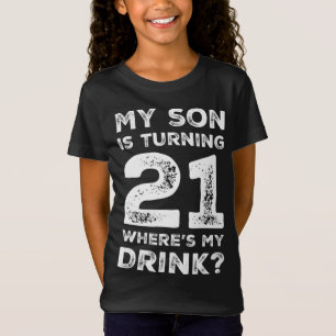 T-Shirt 21e anniversaire pour papa maman 21 ans Fils Cadea