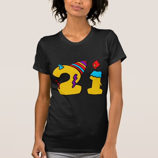 T-shirt 21ème Anniversaire (Devant)