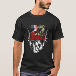 T-shirt 22 Anciens Combattants, Santé mentale Prévention