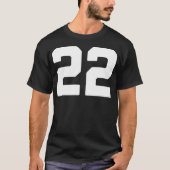 T-shirt 22 (Vingt-Deux) (Devant)