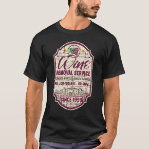T-shirt 22e Anniversaire I Service d'enlèvement de vin I V