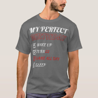 T-shirt 22e Anniversaire Parfait Jeu 22 Ans Garçons