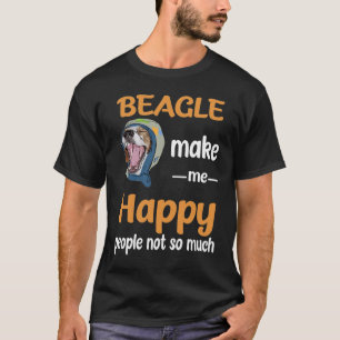 T-shirt 232 Beagles Me Rendre Heureux