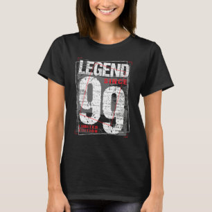 T-shirt 23 ans Vintage 1999 23e anniversaire Décoration