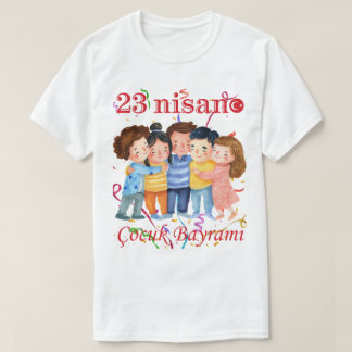 T-shirt 23 avril – Tee de la célébration de la fêt