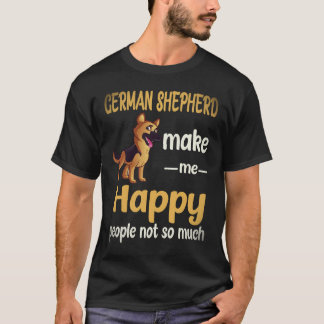 T-shirt 23 Berger Allemand Me Rendent Heureux Les Gens Pas