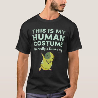 T-shirt 23 C'est Mon Costume D'Humain Je Suis Réellement U