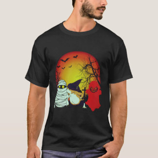 T-shirt 23 Cobaye d'Halloween Citrouille