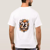T-shirt 23 fans de basket (Dos)