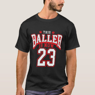 T-shirt 23e anniversaire Bysketbyll Amour 23 ans Anniversa