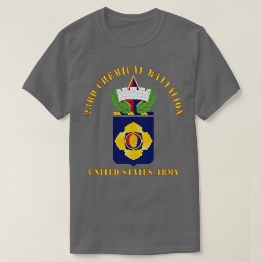 T-shirt 23e certificat d'authenticité d'une boîte chimique (Design devant)