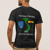 T-shirt 23ème Division Americal (Dos)