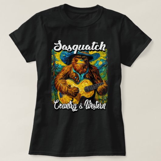 T-shirt 24052_Sasquatch, Pays & Ouest, (Design devant)