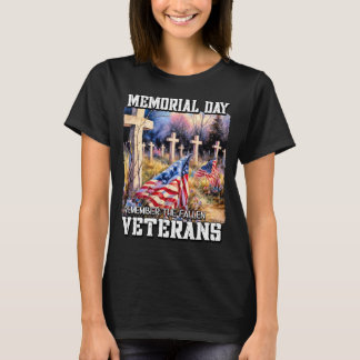 T-SHIRT 24076_JOUR MÉMORIAL RAPPELEZ-VOUS NOS VÉTÉRANS CHU